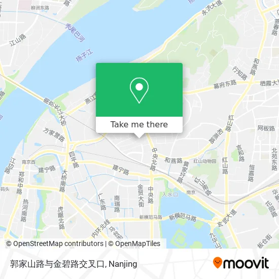 郭家山路与金碧路交叉口 map