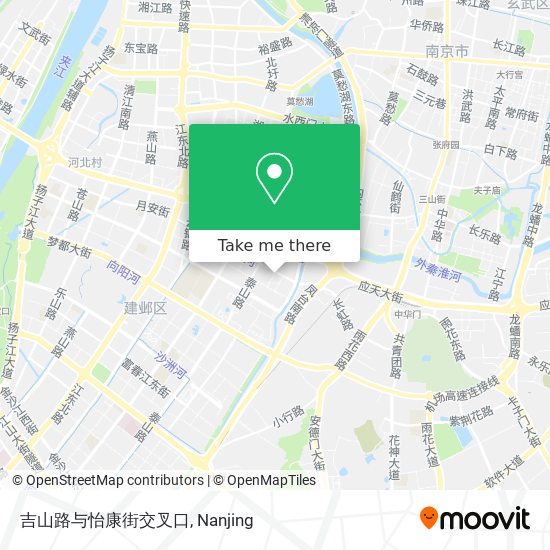 吉山路与怡康街交叉口 map