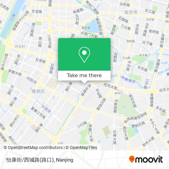 怡康街/西城路(路口) map
