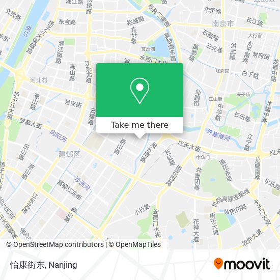 怡康街东 map