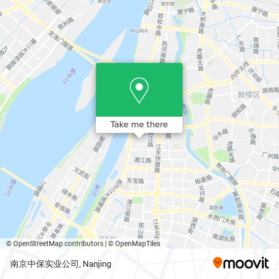 南京中保实业公司 map