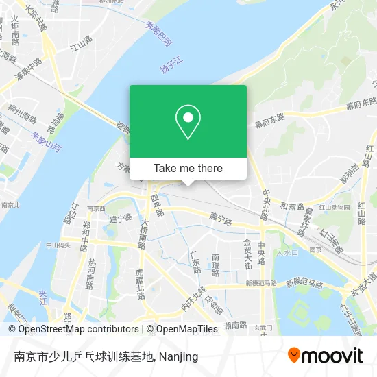 南京市少儿乒乓球训练基地 map