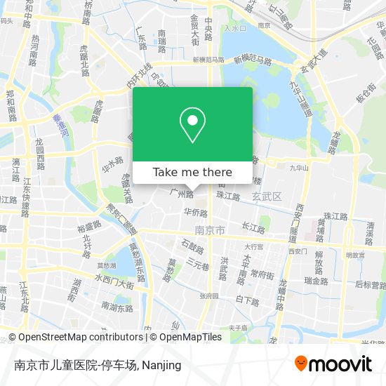 南京市儿童医院-停车场 map