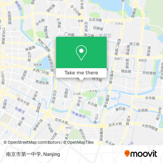南京市第一中学 map