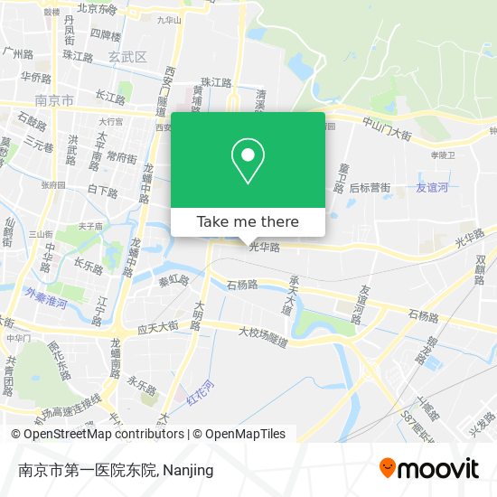 南京市第一医院东院 map