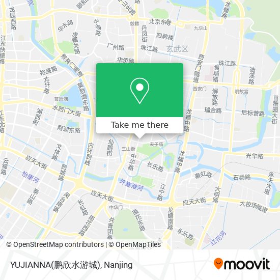YUJIANNA(鹏欣水游城) map