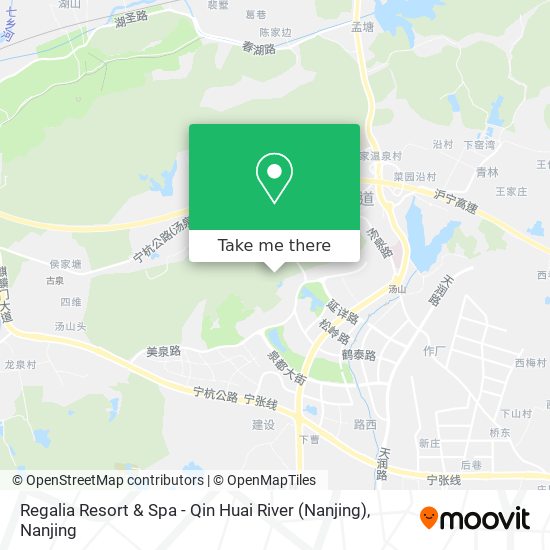 Regalia Resort & Spa - Qin Huai River (Nanjing) map
