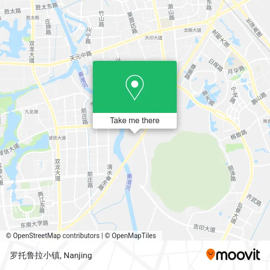 罗托鲁拉小镇 map