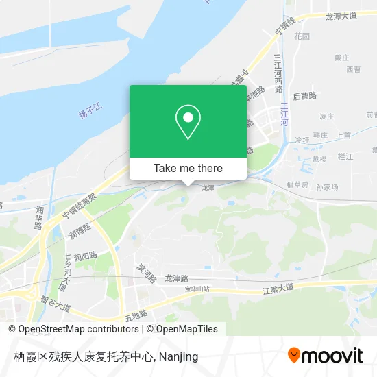 栖霞区残疾人康复托养中心 map