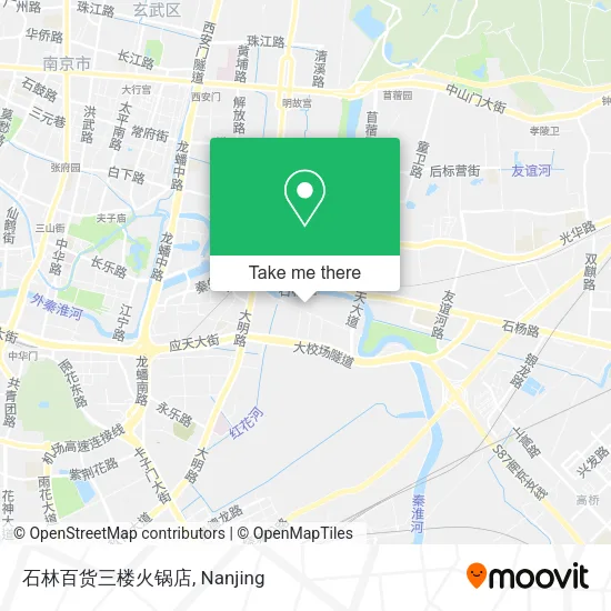 石林百货三楼火锅店 map