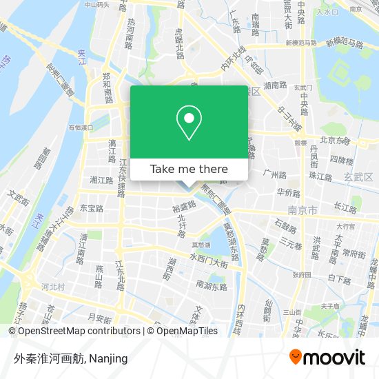 外秦淮河画舫 map