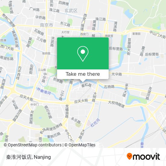 秦淮河饭店 map
