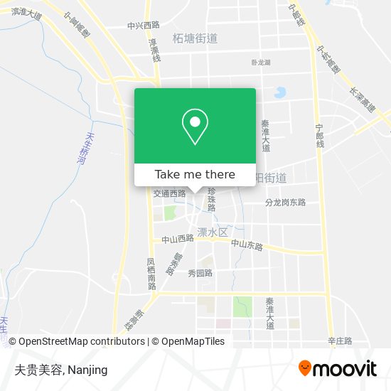 夫贵美容 map