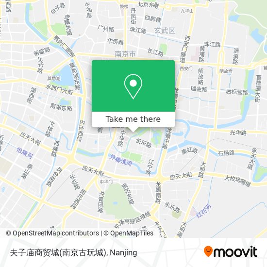 夫子庙商贸城(南京古玩城) map