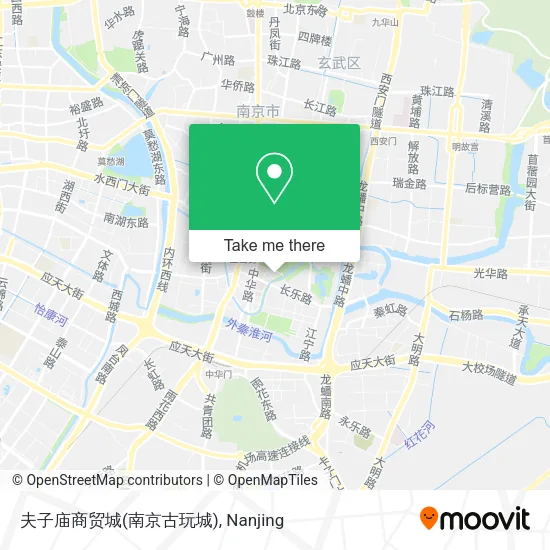 夫子庙商贸城(南京古玩城) map
