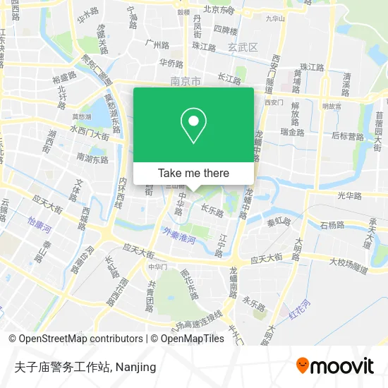 夫子庙警务工作站 map