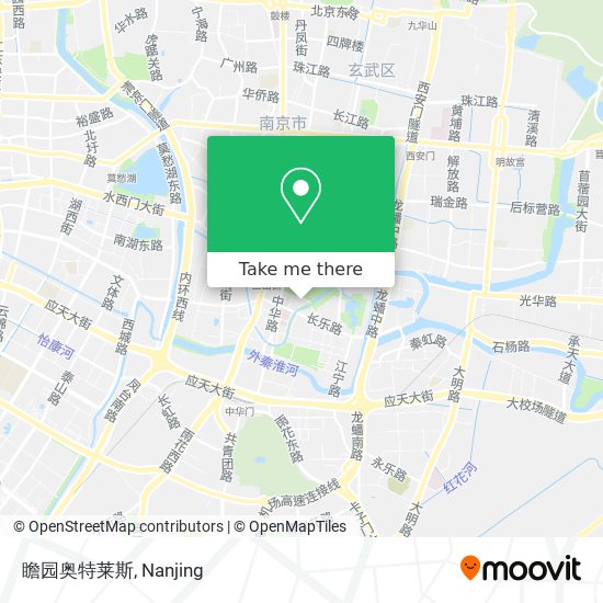 瞻园奥特莱斯 map