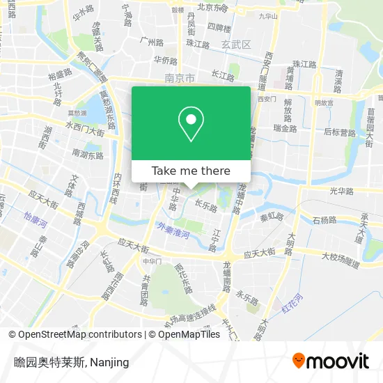 瞻园奥特莱斯 map