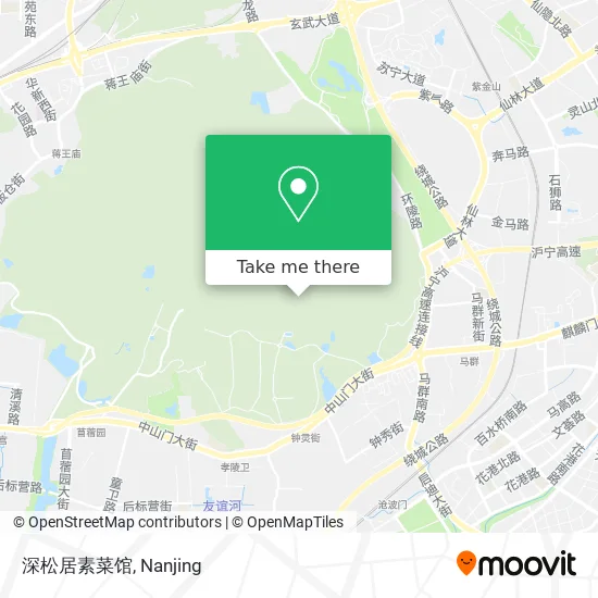 深松居素菜馆 map