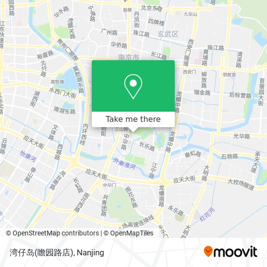 湾仔岛(瞻园路店) map