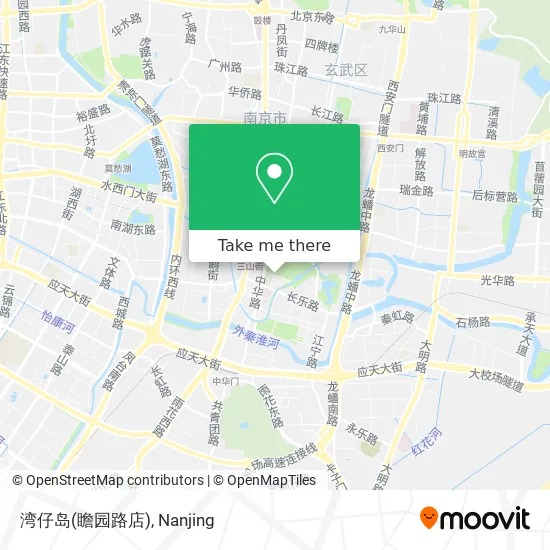 湾仔岛(瞻园路店) map