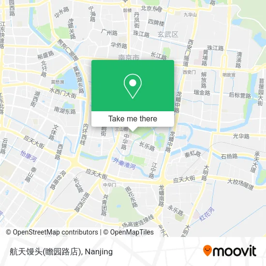 航天馒头(瞻园路店) map