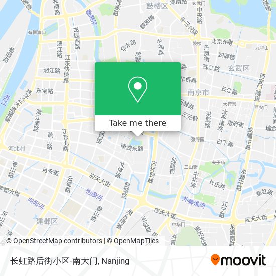 长虹路后街小区-南大门 map