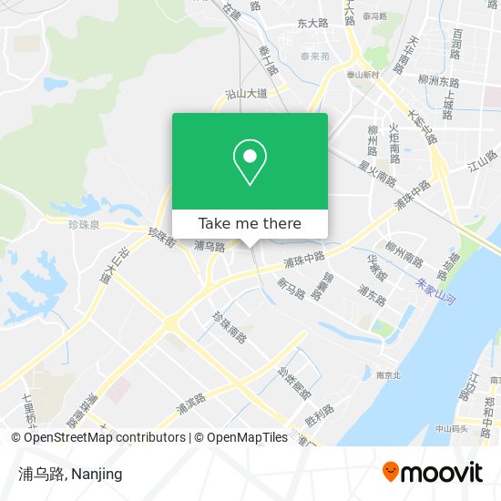浦乌路 map