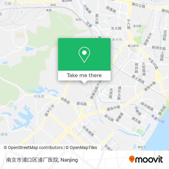 南京市浦口区浦厂医院 map