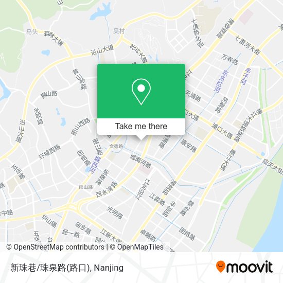 新珠巷/珠泉路(路口) map