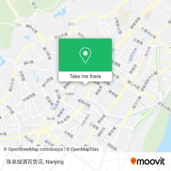 珠泉烟酒百货店 map