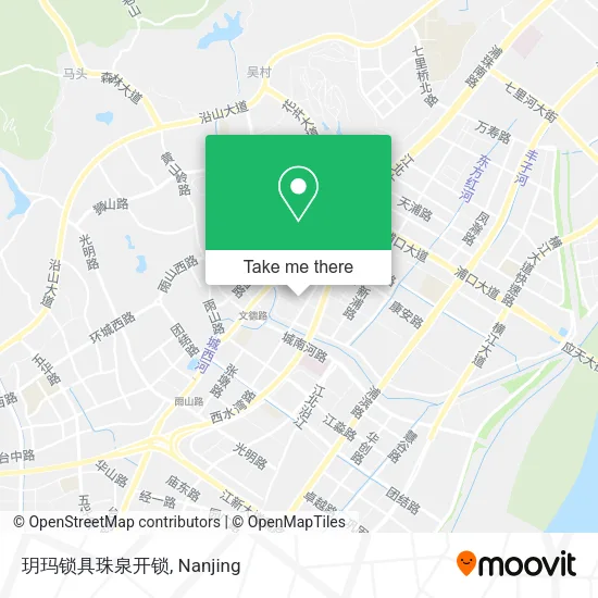 玥玛锁具珠泉开锁 map