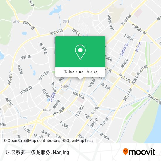 珠泉殡葬一条龙服务 map