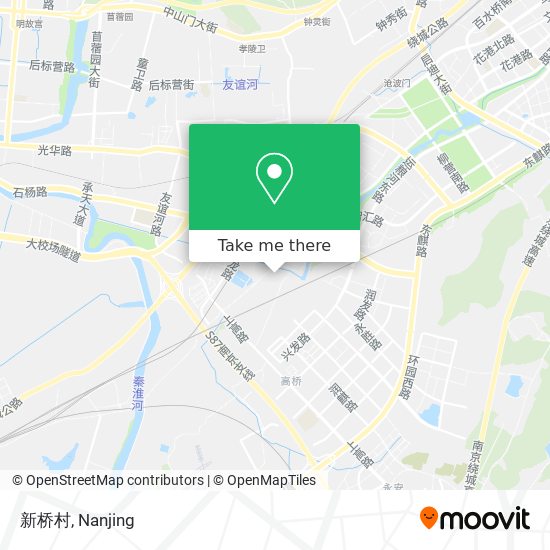 新桥村 map
