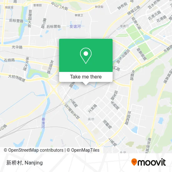 新桥村 map