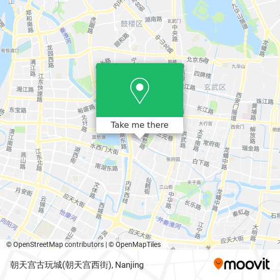 朝天宫古玩城(朝天宫西街) map