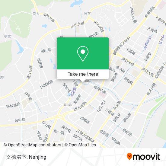 文德浴室 map