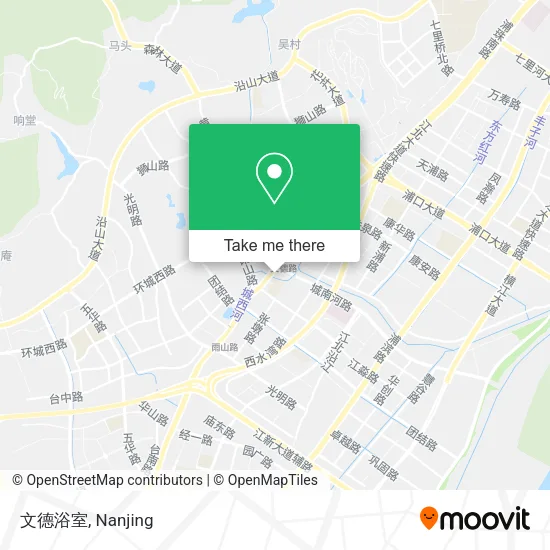 文德浴室 map