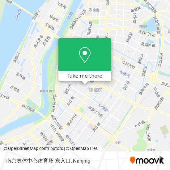 南京奥体中心体育场-东入口 map
