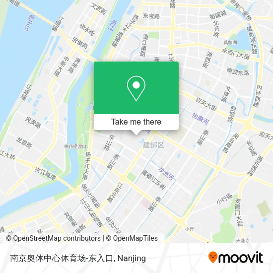 南京奥体中心体育场-东入口 map