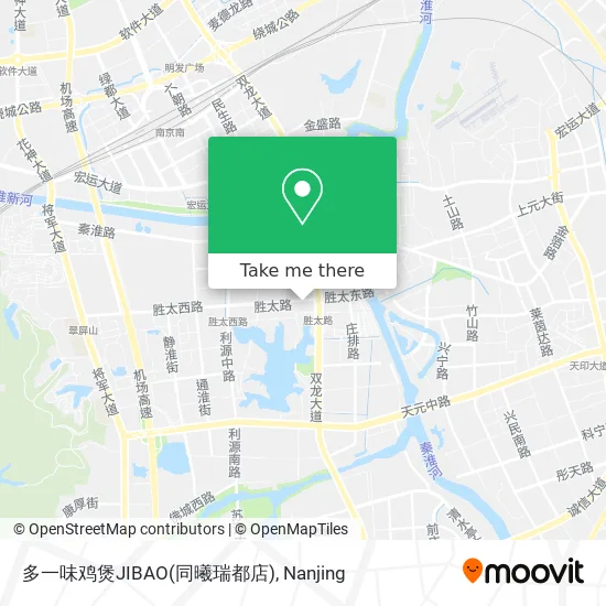多一味鸡煲JIBAO(同曦瑞都店) map