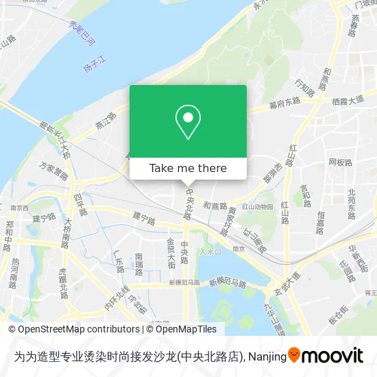 为为造型专业烫染时尚接发沙龙(中央北路店) map