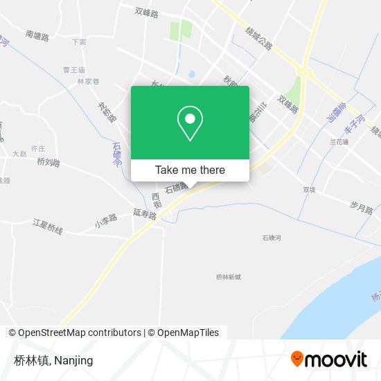 桥林镇 map