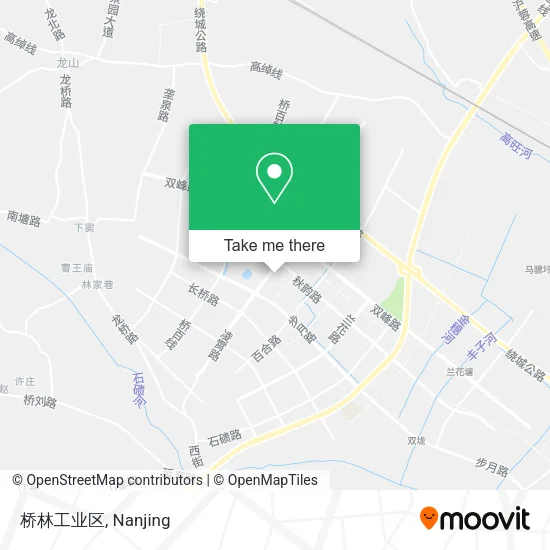 桥林工业区 map