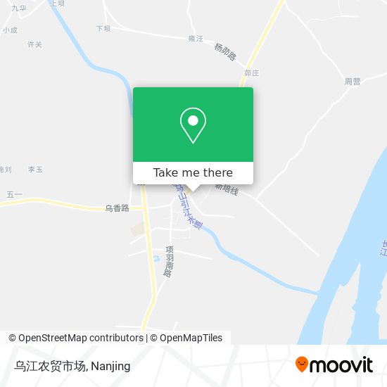 乌江农贸市场 map