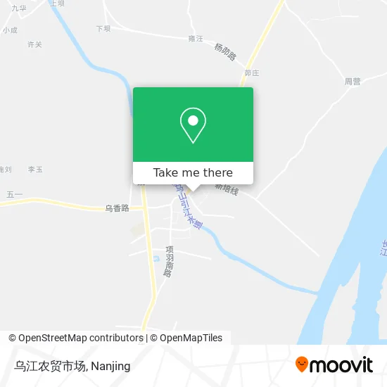 乌江农贸市场 map