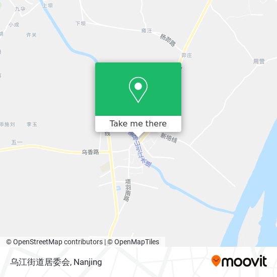 乌江街道居委会 map