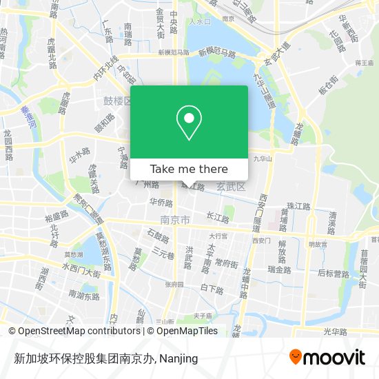 新加坡环保控股集团南京办 map