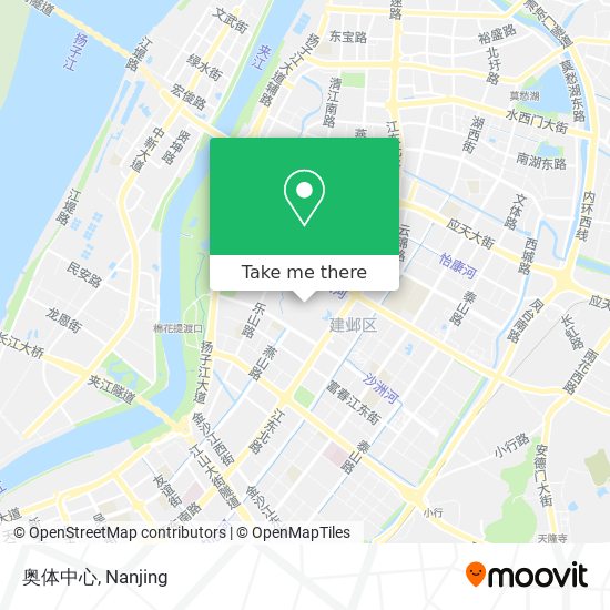 奥体中心 map