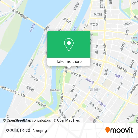 奥体御江金城 map